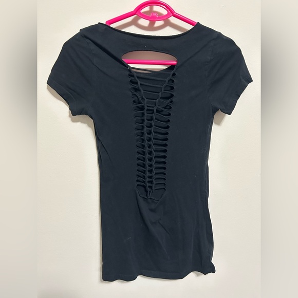 Womens Lady Gaga EDGE OF GLORY tshirt size XS - Picture 2 of 2